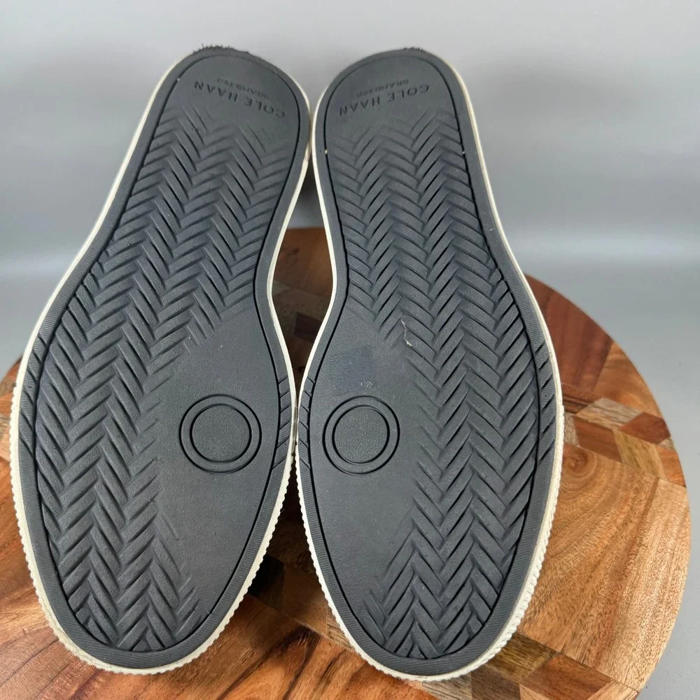 Cole Haan Mens GrandSeries Gray Suede Slip On Sneakers C35270 Size 8M